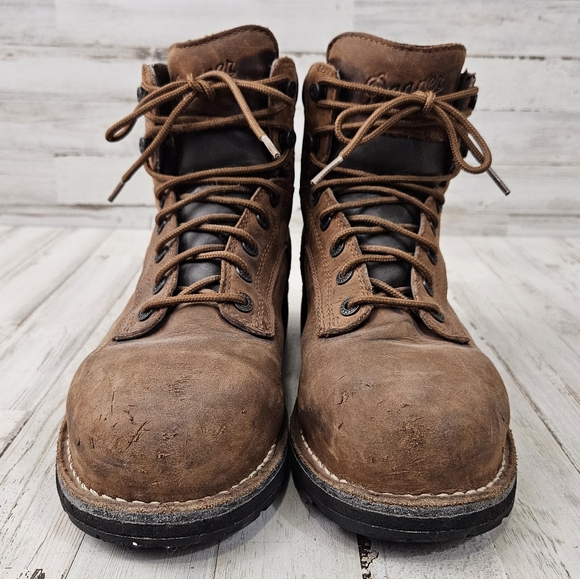 Danner Men's Workman 6" AT Work Brown Men's Model 16283 Gore-Tex Steel Toe Boot - Picture 4 of 9